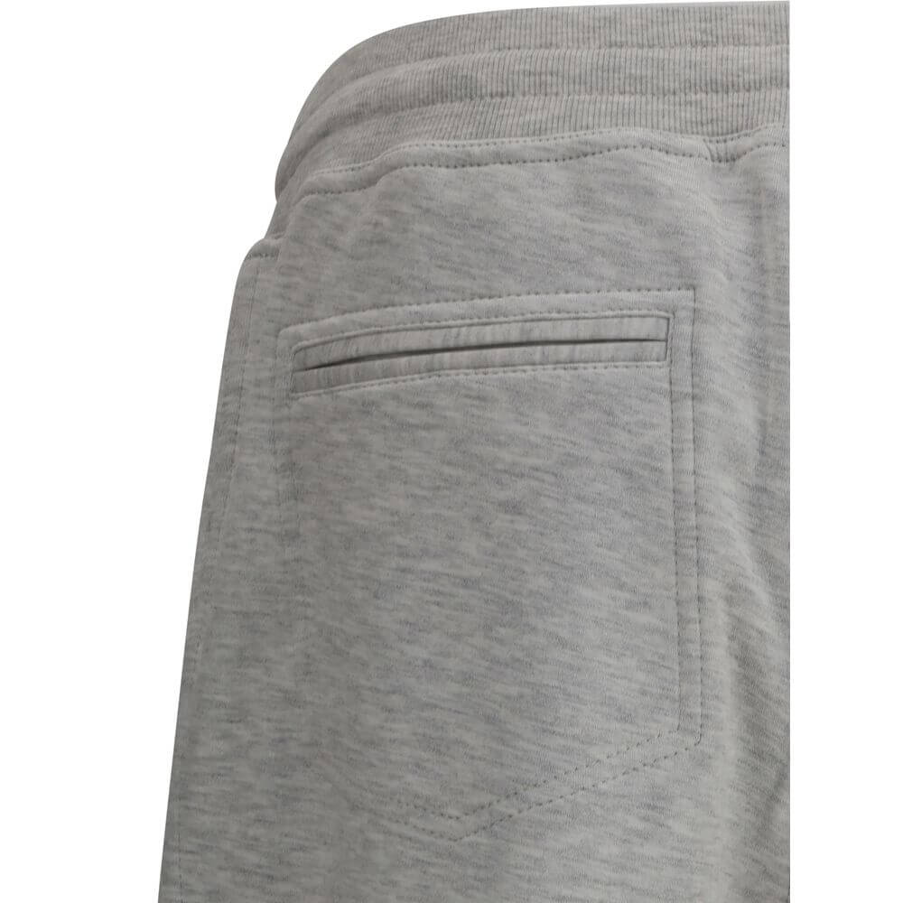 Brunello Cucinelli Gray Cotton Joggers (Workout Pants)