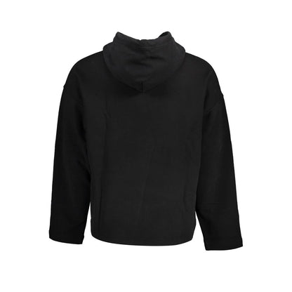 Calvin Klein Black Cotton Men Sweatshirt