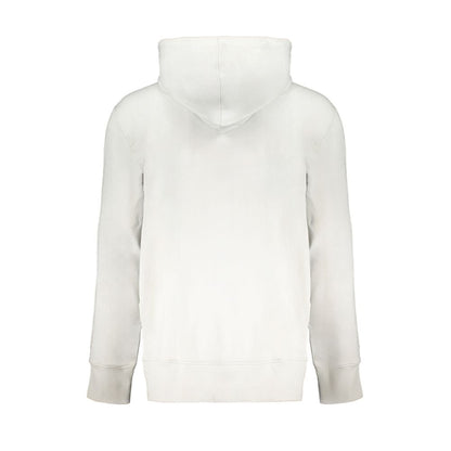 Calvin Klein Grigio Cotton Men Sweatshirt