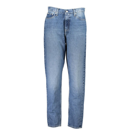 Calvin Klein Blu Cotton Women Jeans