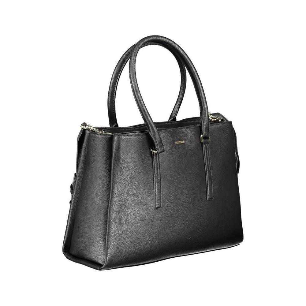 Calvin Klein Black Polyester Women Handbag