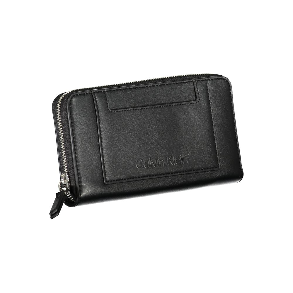 Calvin Klein Black Polyester Women Wallet