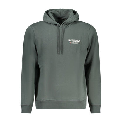 Napapijri Green Cotton Sweatshirt Napapijri