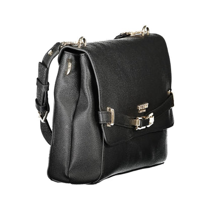 Guess Jeans Black Polyurethane Women's Handbag 1728,67403481248,Bags,Black,Guess Jeans,Handbags - Bags,New with tags,Women