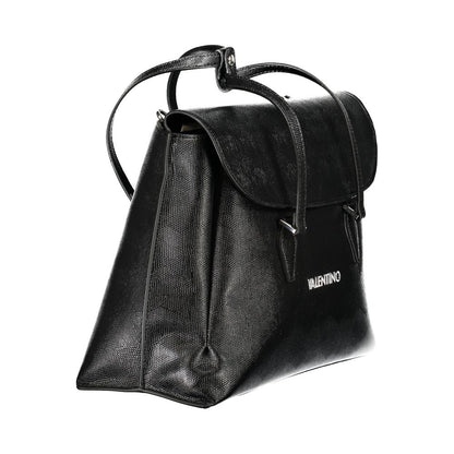 Mario Valentino Black Polyurethane Women's Bag