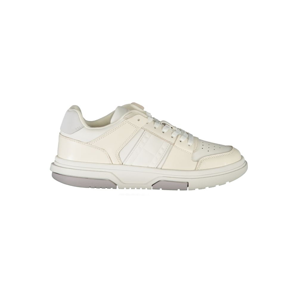 Tommy Hilfiger White Leather Women Sneaker