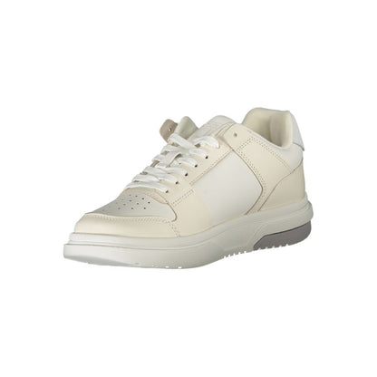 Tommy Hilfiger White Leather Women Sneaker