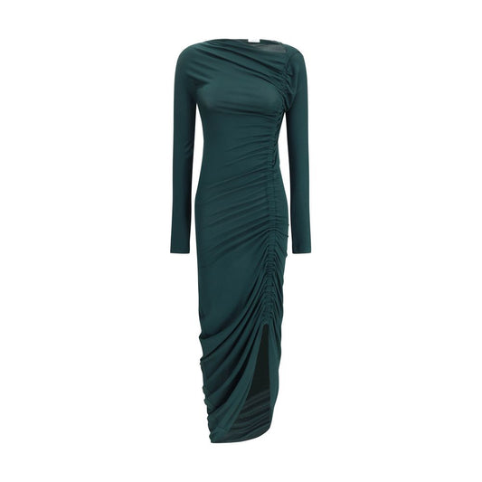 Ferragamo Green Viscose Casual Dress
