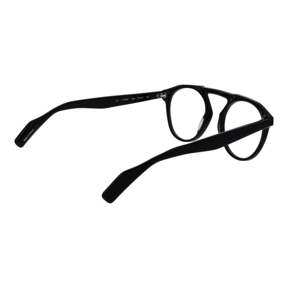 Yohji Yamamoto Black Plastic Glasses (Frames) 1728,67345776800,Accessories,Black,Glasses (Frames) - Glasses and Sunglasses - Accessories,Glasses and Sunglasses - Accessories,Men,New with tags,Yohji Yamamoto
