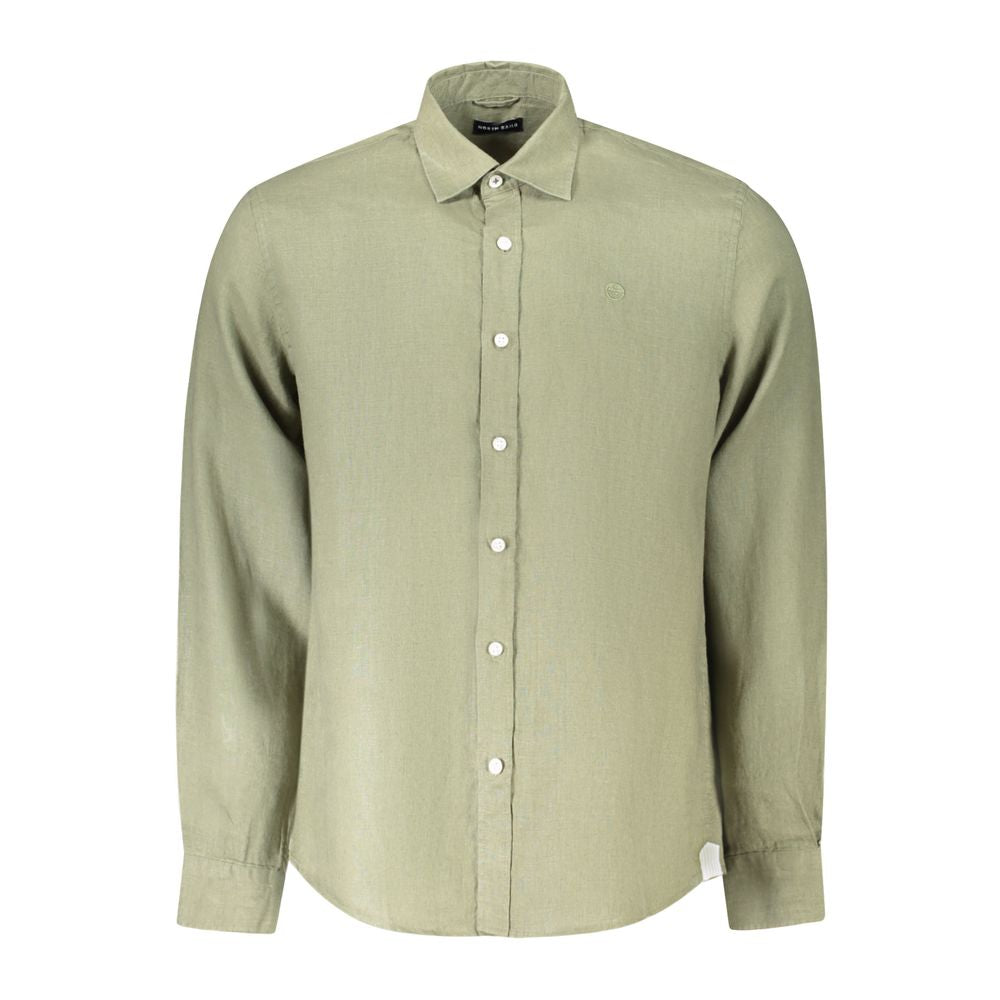 North Sails Verde Linen Men Shirt