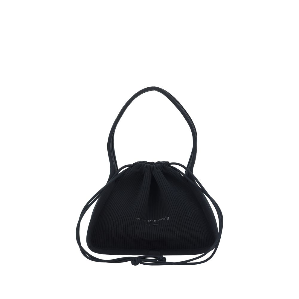 Alexander Wang Black Polyester Shoulder Bag