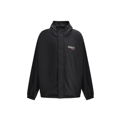 Balenciaga Black Polyester Shell Jacket Balenciaga