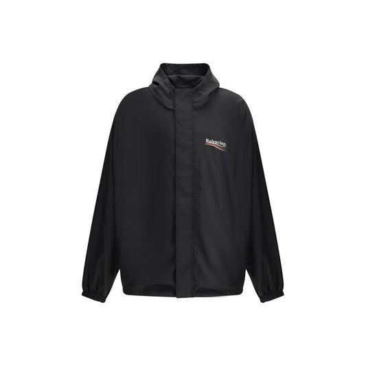 Balenciaga Black Polyester Shell Jacket Balenciaga