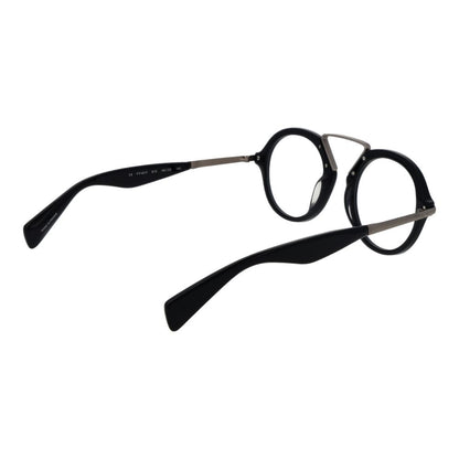 Yohji Yamamoto Black Plastic Glasses (Frames) 1728,67345776800,Accessories,Black,Glasses (Frames) - Glasses and Sunglasses - Accessories,Glasses and Sunglasses - Accessories,Men,New with tags,Yohji Yamamoto