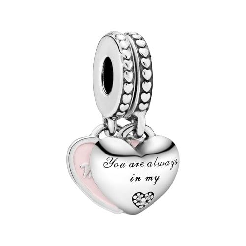 PANDORA JEWELRY Mod. MOTHER A& DAUGHTER HEARTS DESIGNER FASHION JEWELLERY PANDORA