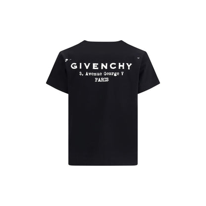 Givenchy Black Cotton T-Shirt