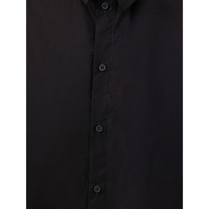 Balenciaga Black Cotton Long Dress Balenciaga