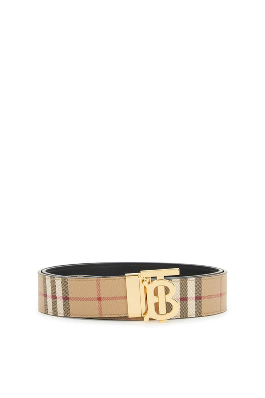 Burberry Burberry reversible tb check belt