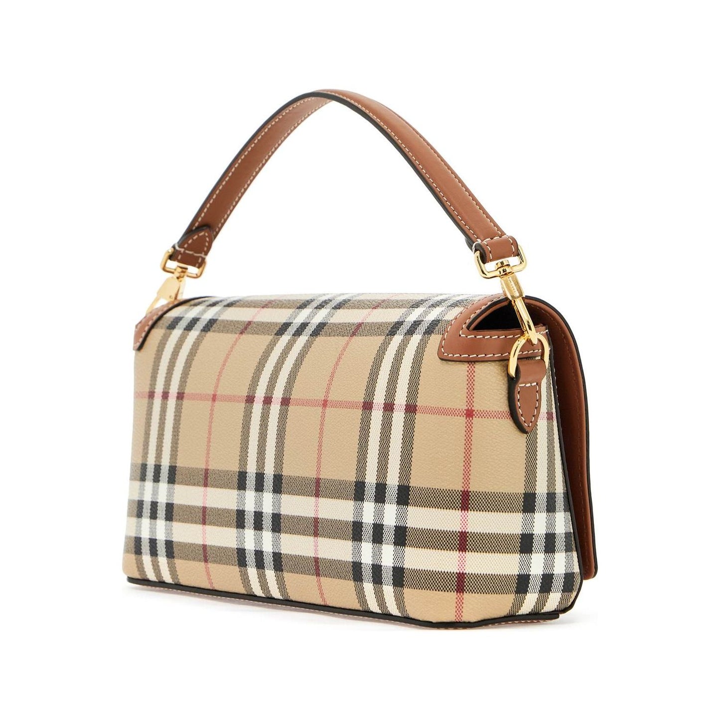 Burberry shoulder bag with check pattern notes