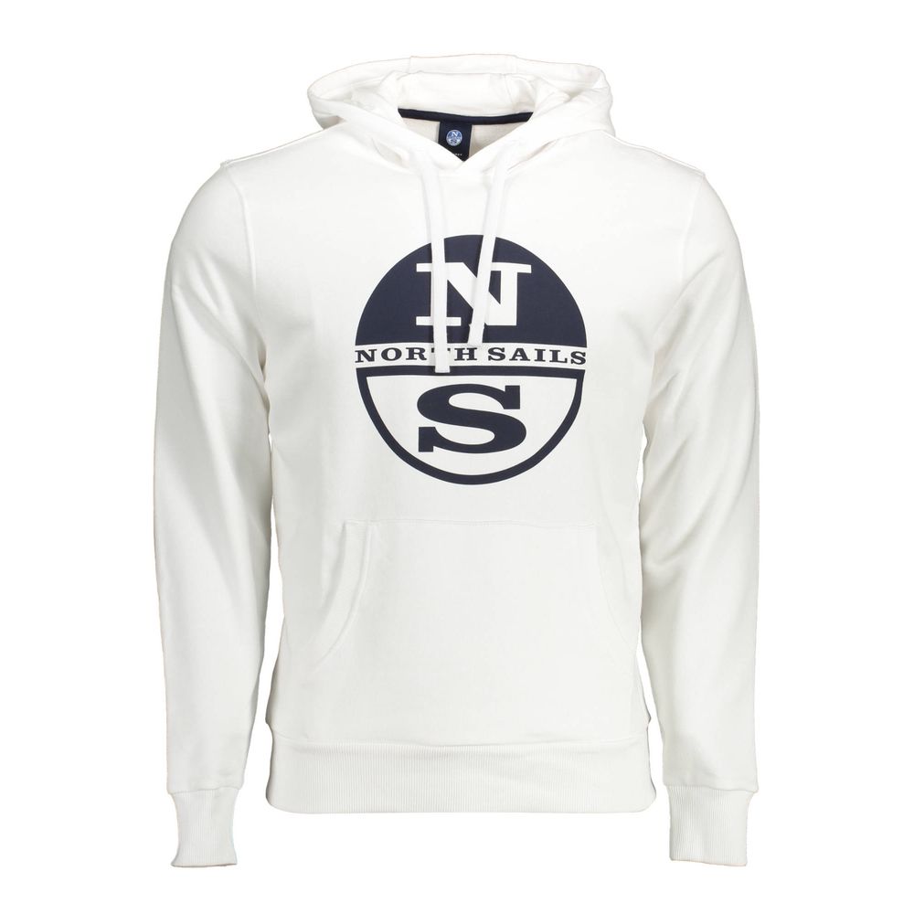 North Sails Bianco Cotton Men's Sweatshirt
