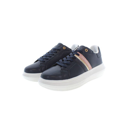 U.S. POLO ASSN. Blue Polyester Women Sneaker