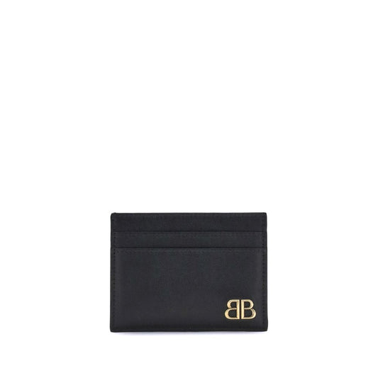 Balenciaga Black Calf Leather Bos Taurus Wallet Balenciaga