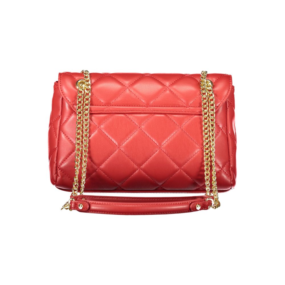 Mario Valentino Rosso Polyurethane Women Handbag