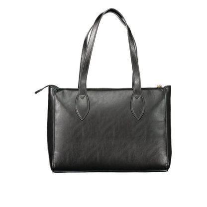 Valentino Black Polyethylene Handbag