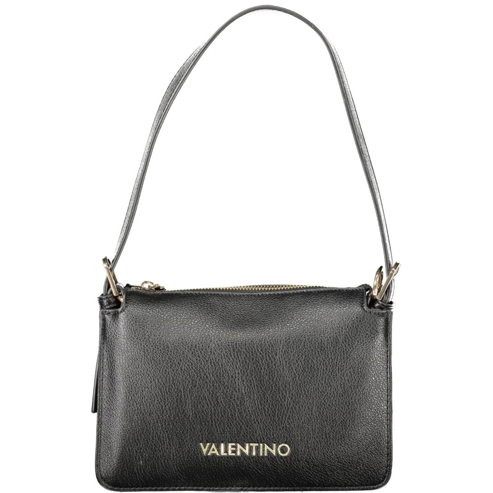 Mario Valentino Black Polyurethane Women Handbag