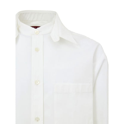 Gucci White Cotton Dress Shirt Gucci
