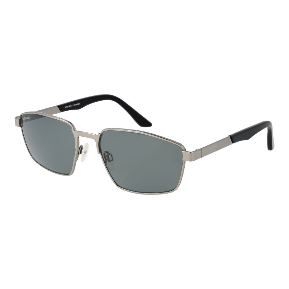 Serengeti Gray Metal Sunglasses