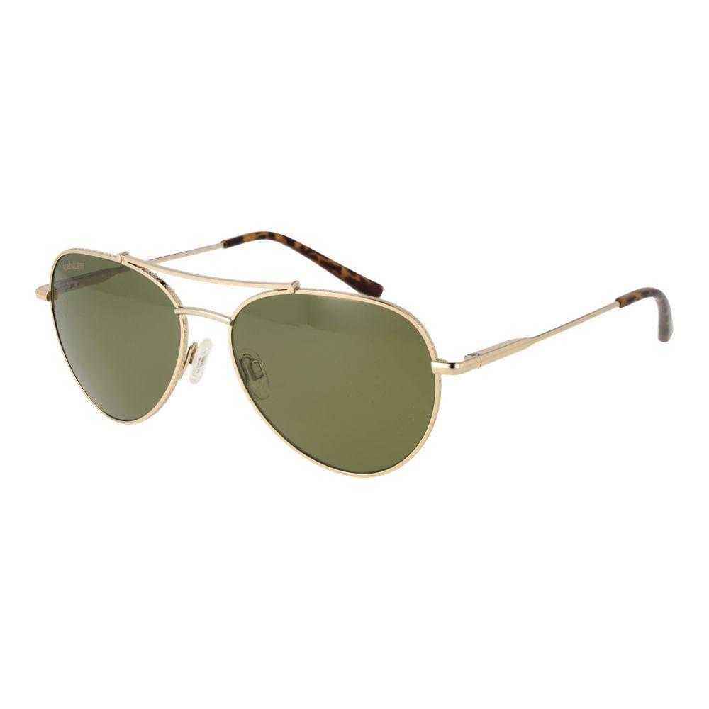 Serengeti Gold Metal Sunglasses Serengeti