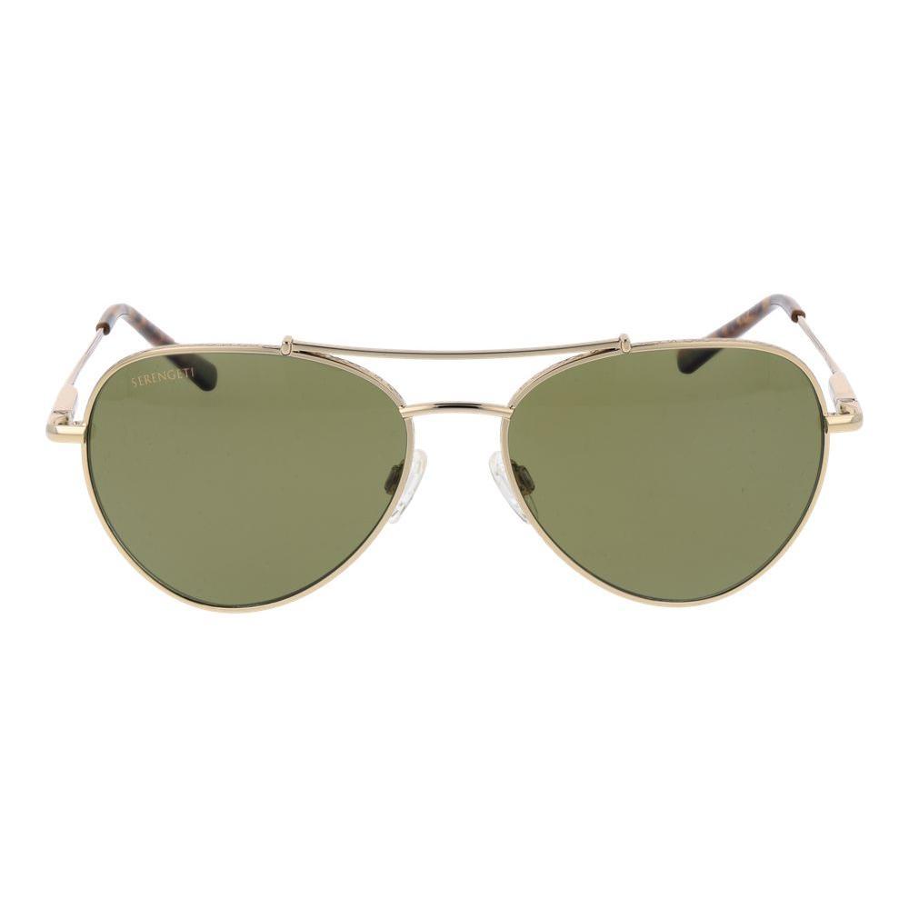 Serengeti Gold Metal Sunglasses Serengeti