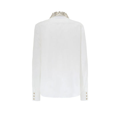 Gucci White Cotton Dress Shirt Gucci