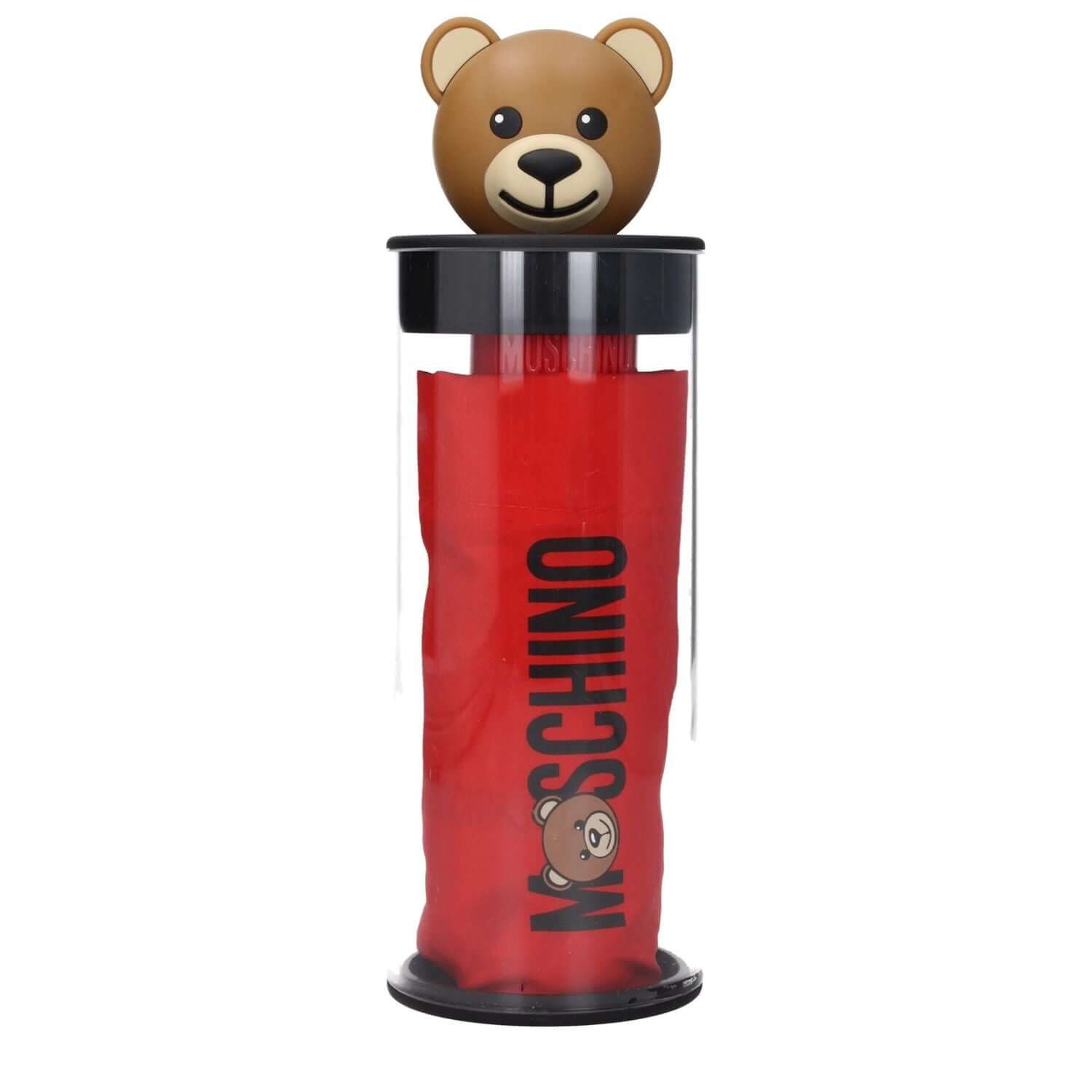 Moschino Red Polyester Umbrella