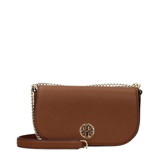 Tory Burch Brown Leather Crossbody Bag