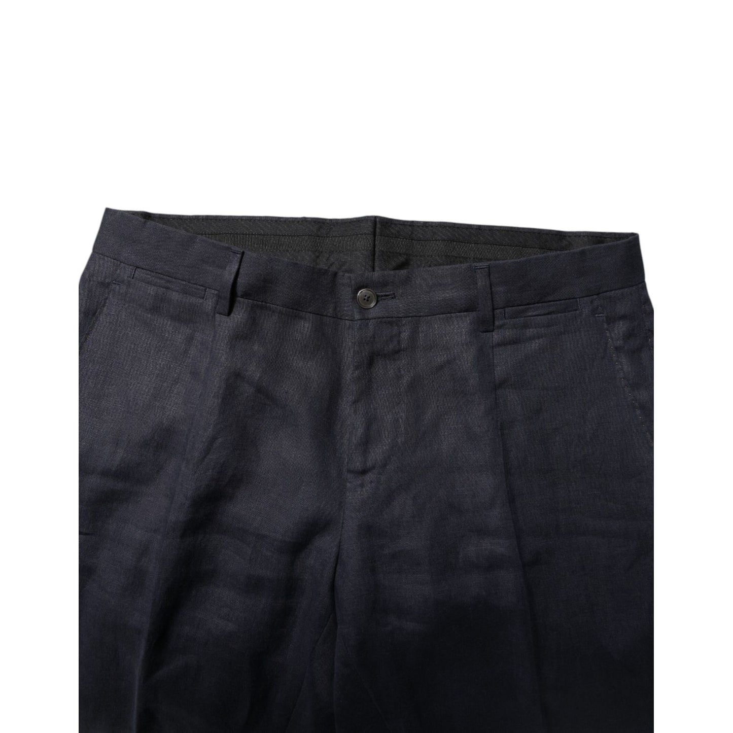 Dolce & Gabbana Dark Blue Double Breasted 2 Piece Suit