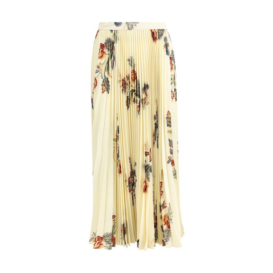 Etro Bicolor Polyester Midi Skirt