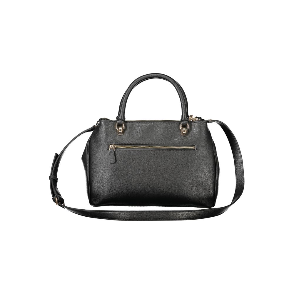 Guess Jeans Black Polyurethane Women's Handbag
