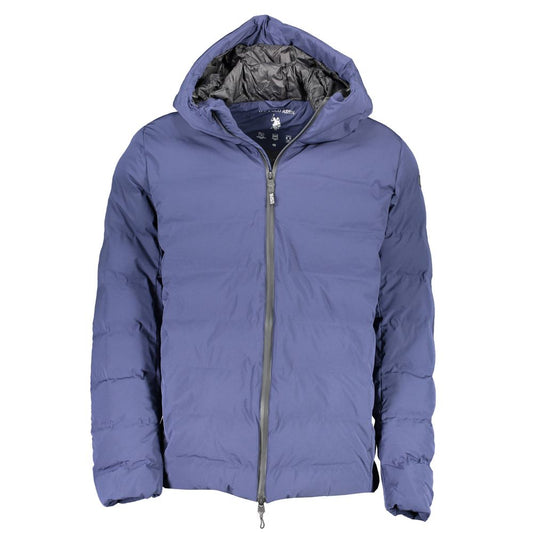 U.S. POLO ASSN. Blu Poliammide Men's Jacket 1728,67403481248,Blue,Clothing,IT50 | L,IT54 | XXL,Jackets & Coats - Clothing,Jackets - Men - Clothing,Men,Men - Clothing,New with tags,Shell Jackets - Jackets & Coats - Clothing,U.S. POLO ASSN.