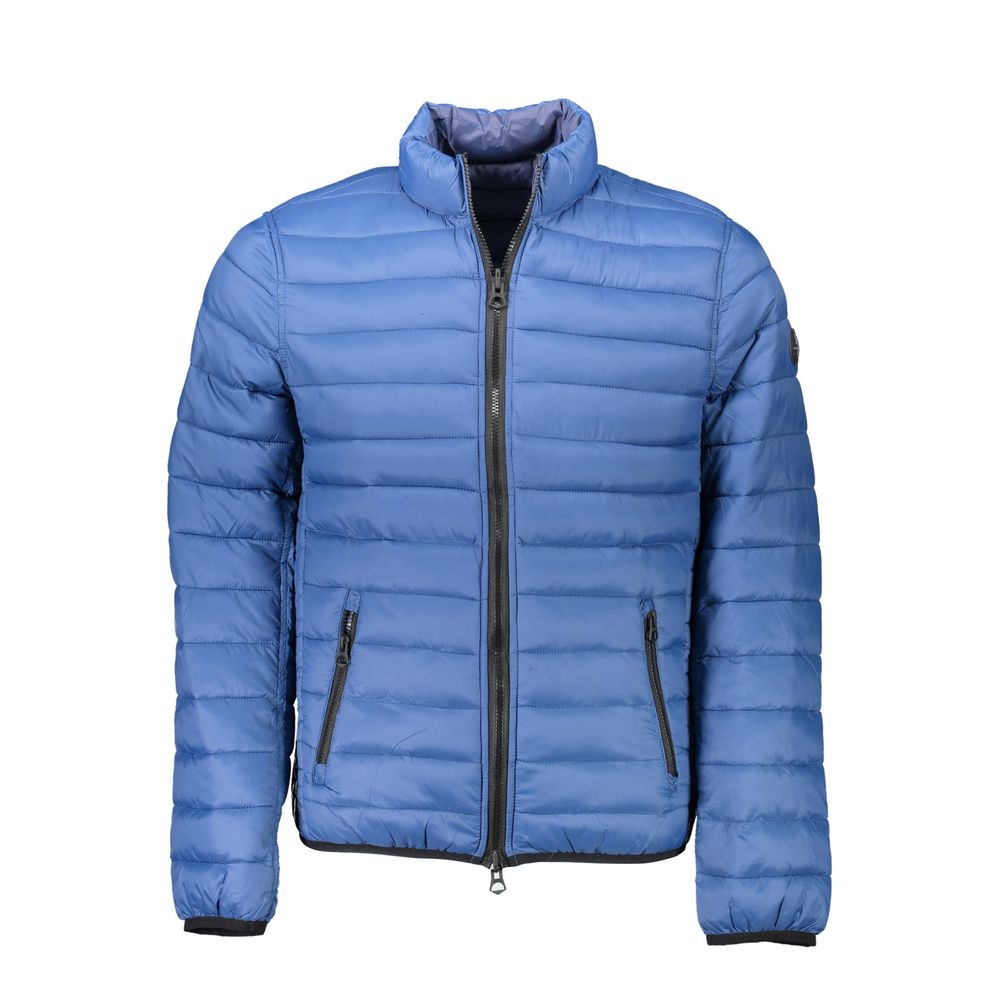 U.S. POLO ASSN. Blue Nylon Men's Jacket 1728,67403481248,Blue,Clothing,Coats - Jackets & Coats - Clothing,IT50 | L,IT54 | XXL,Jackets & Coats - Clothing,Jackets - Men - Clothing,Men,Men - Clothing,New with tags,U.S. POLO ASSN.