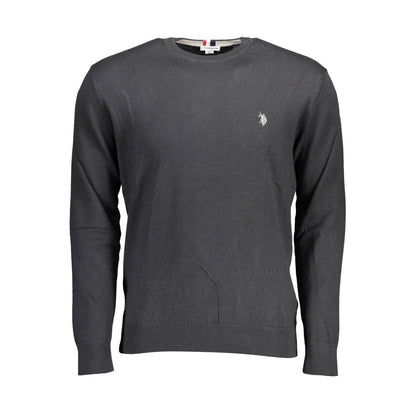 U.S. POLO ASSN. Black Cotton Sweatshirt