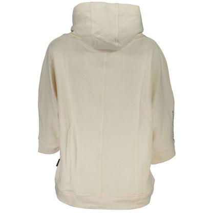 North Sails Bianco Cotton Women Sweatshirt