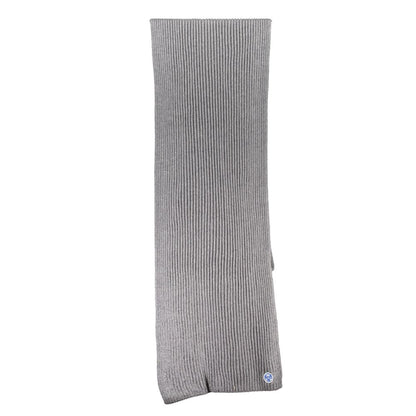 North Sails Grigio Cotton Men Scarf