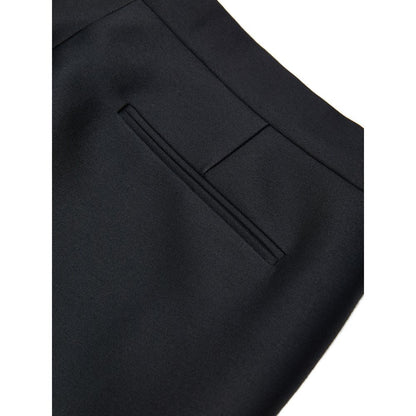 Gucci Black Cotton Casual Pants Gucci
