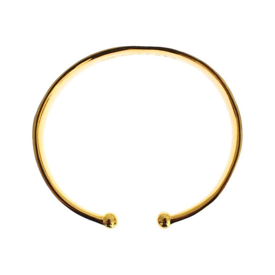 Nialaya Elegant Gold Plated Silver CZ Bracelet Bracelet Nialaya