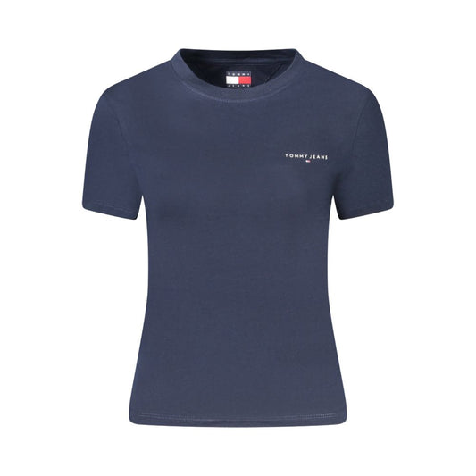 Tommy Hilfiger Blue Cotton Women's T-Shirt