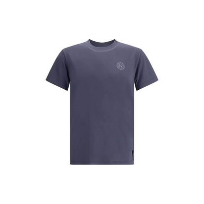 Fendi Blue Cotton T-Shirt Fendi
