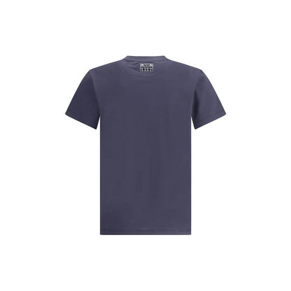 Fendi Blue Cotton T-Shirt Fendi