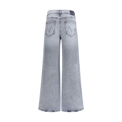 Mother Denim Gray Cotton Jeans Denim